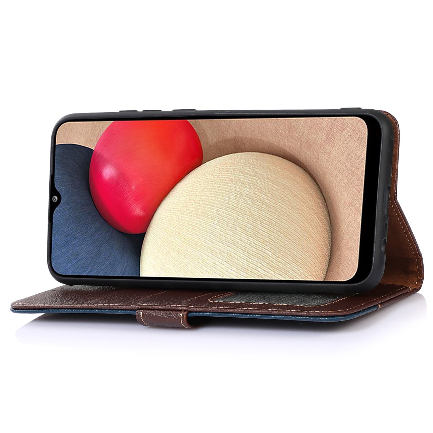 KHAZNEH For Samsung Galaxy A24 4G RFID Blocking Phone Case PU Leather Litchi Texture Stand Magnetic Wallet Cover KHAZNEH For Samsung Galaxy A24 4G RFID Blocking Phone Case PU Leather Litchi Texture Stand Magnetic Wallet Cover